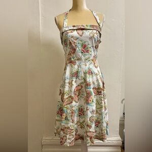 Becky and max Cotton Print Sun Dress Size 6